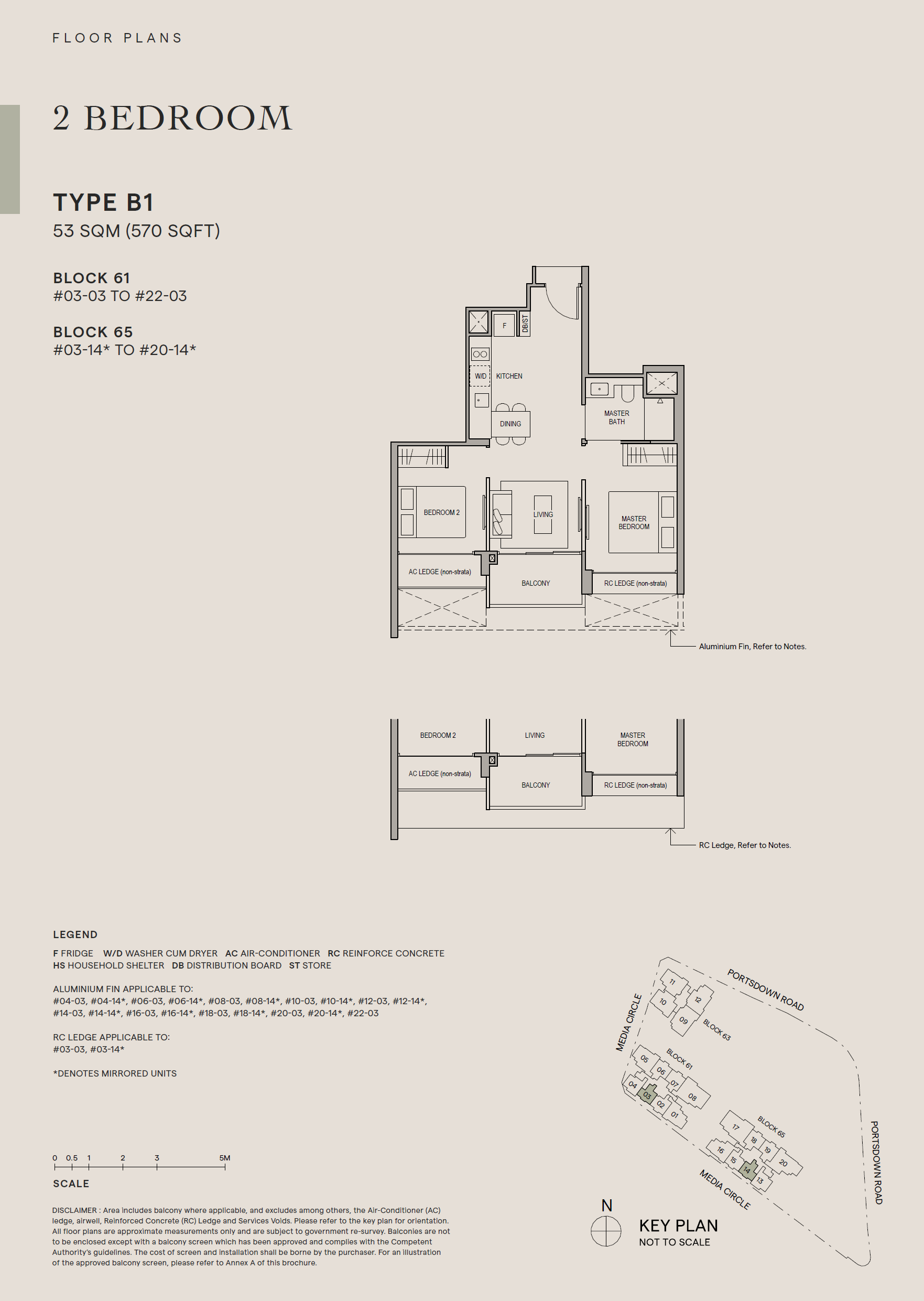 Bloomsbury Residences B1 floor plan