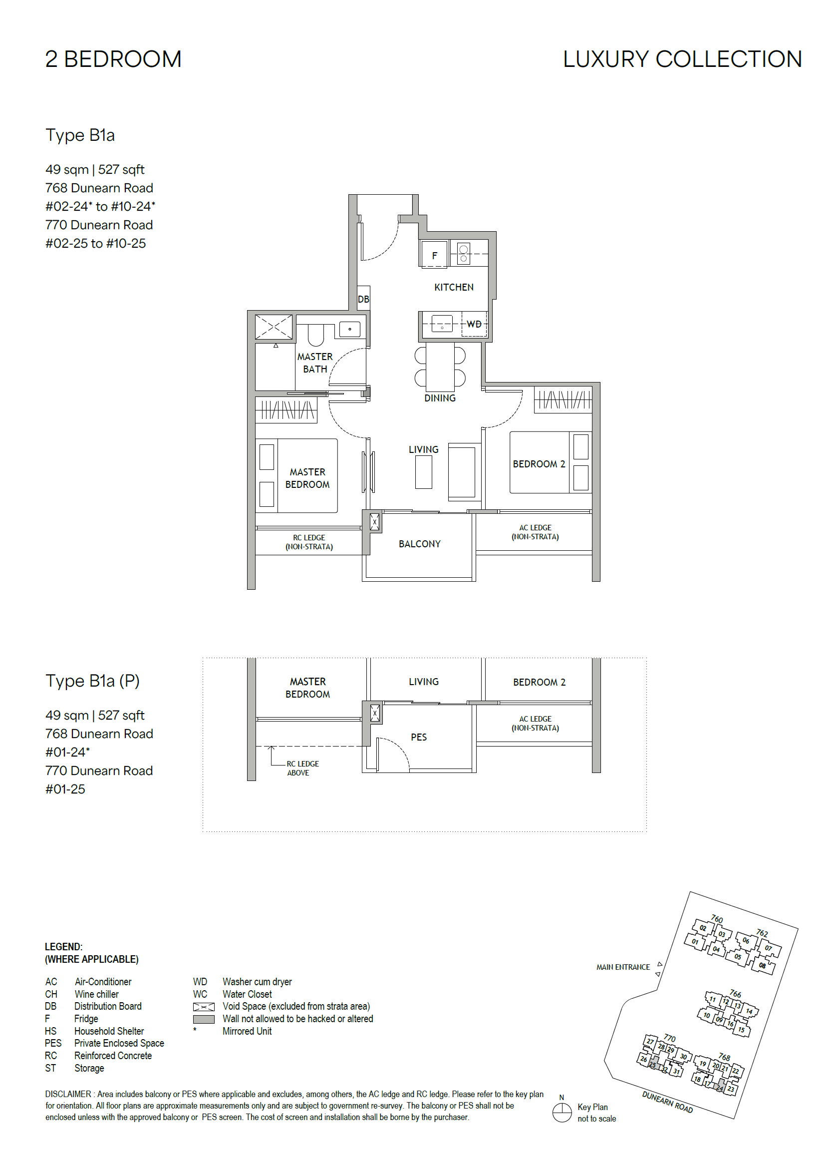 Dunearn House B1a floor plan