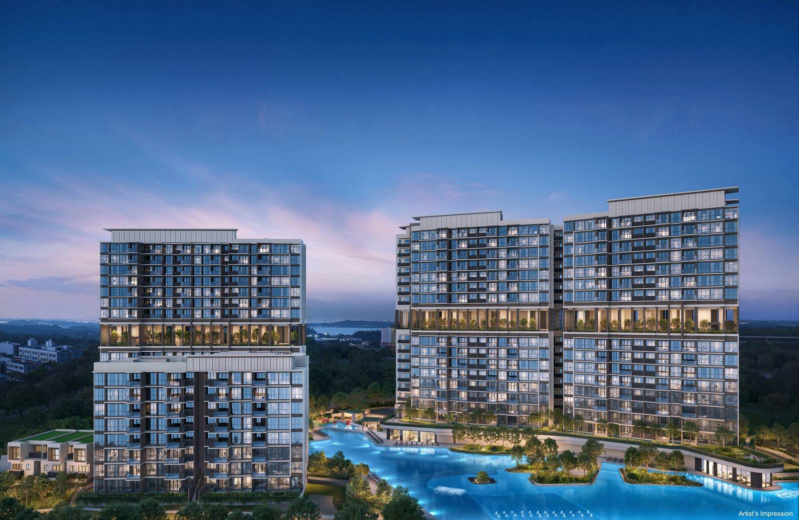 Lentor Gardens Residences gallery render
