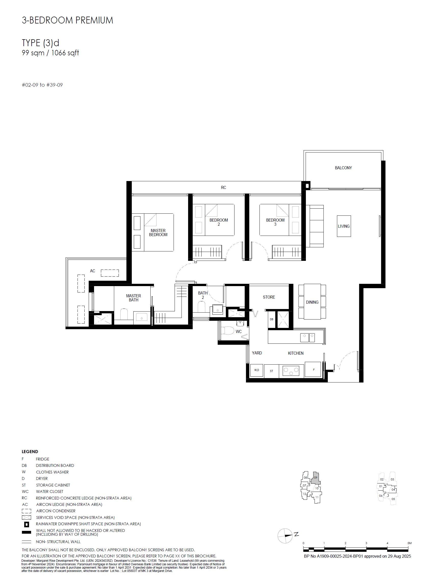 Penrith (3)d floor plan