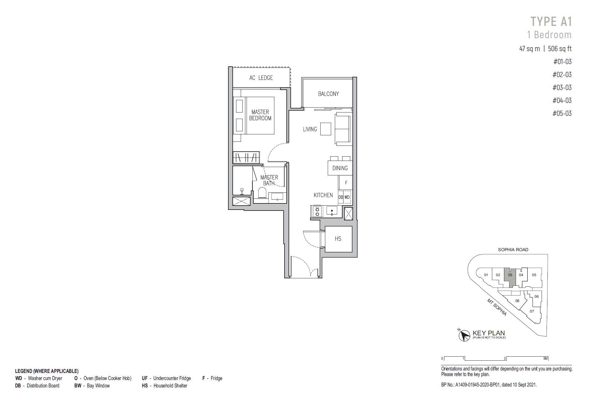 Sophia Regency A1(Lv3) floor plan