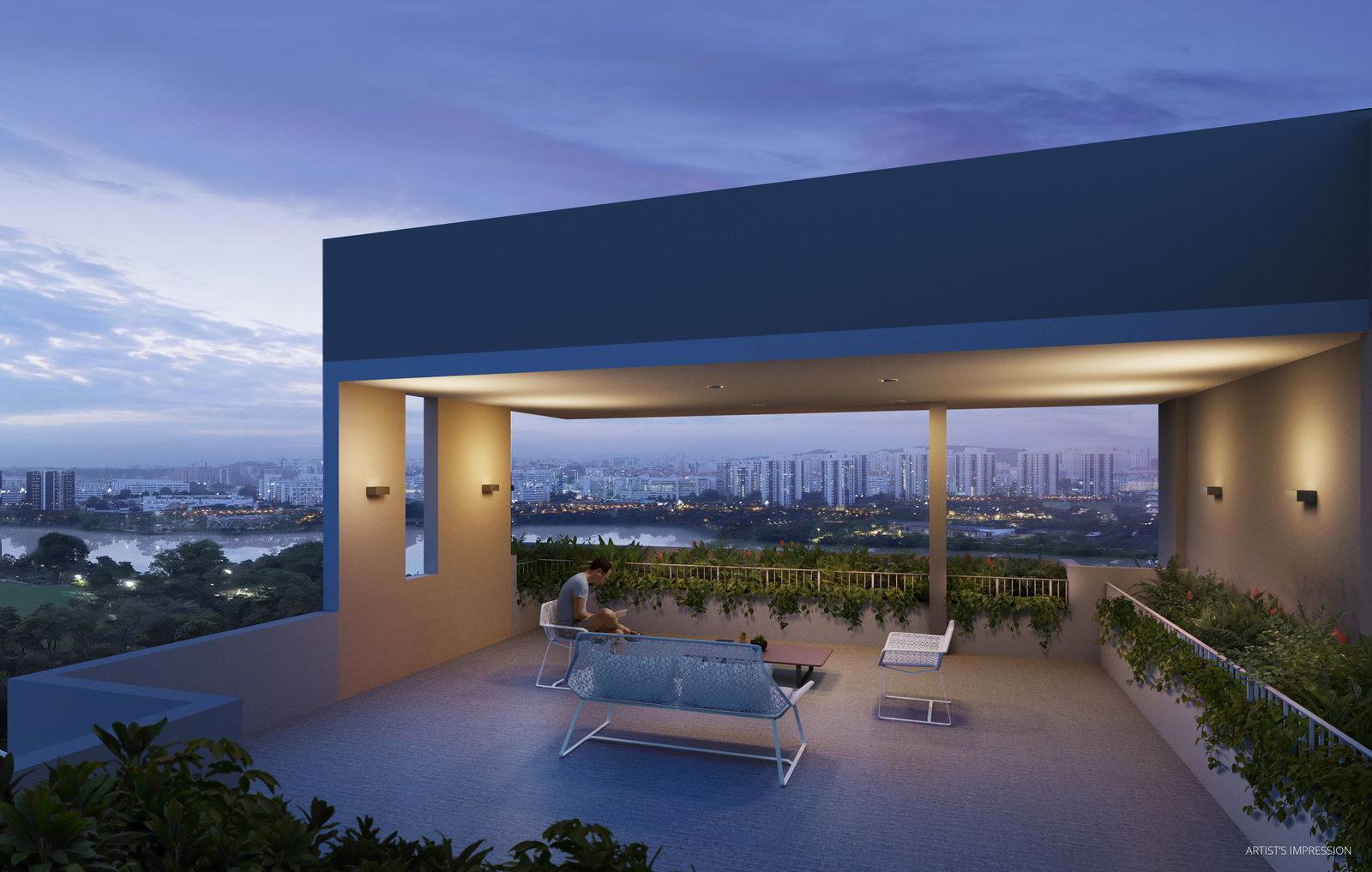 The LakeGarden Residences gallery render