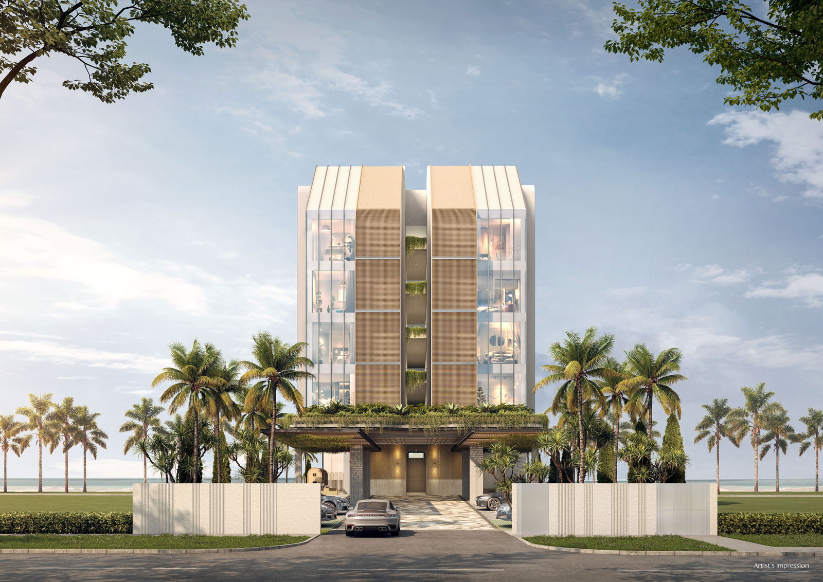 The Shorefront — exclusive apartment development on the Pasir Ris coastline, Singapore